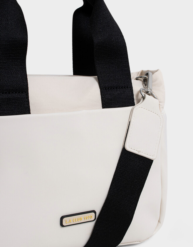 City Deportivo Cartera City Engomada - Marron Beige