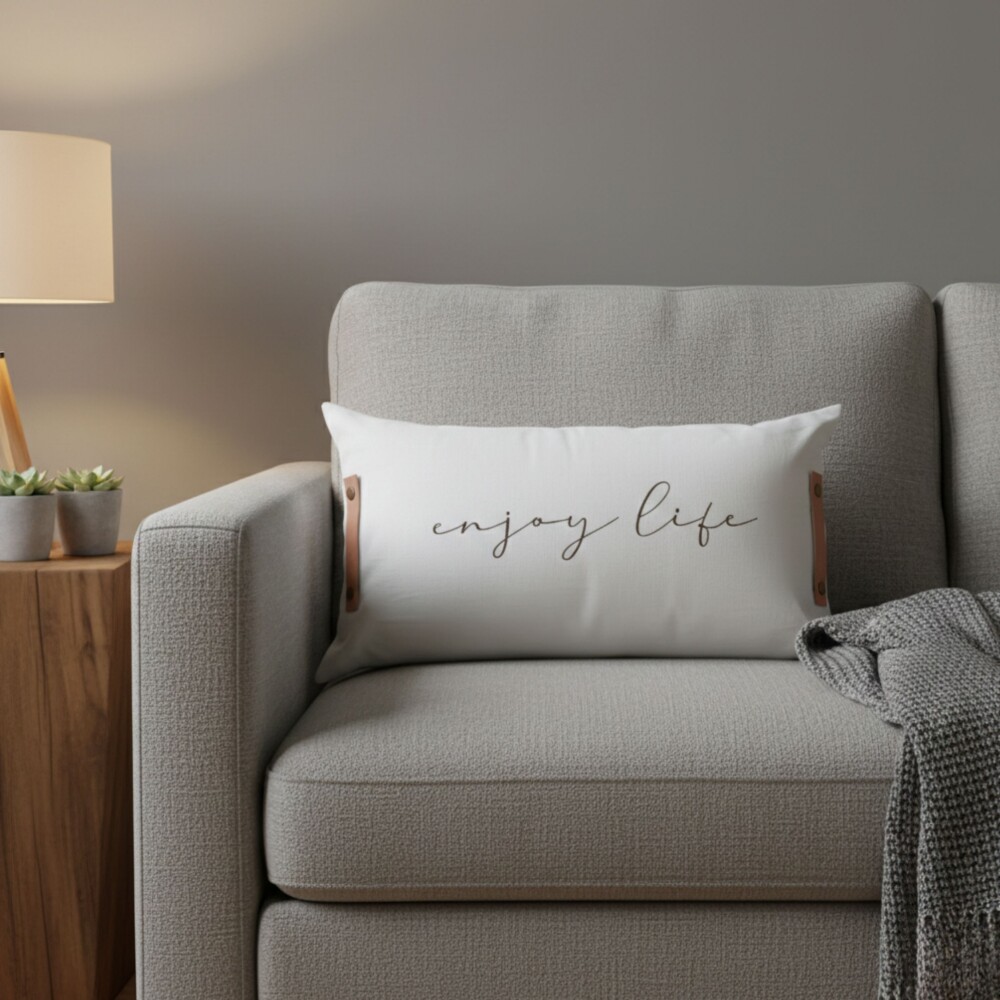 Almohadon Deco 60x36 Tusor - Pilar Enjoy