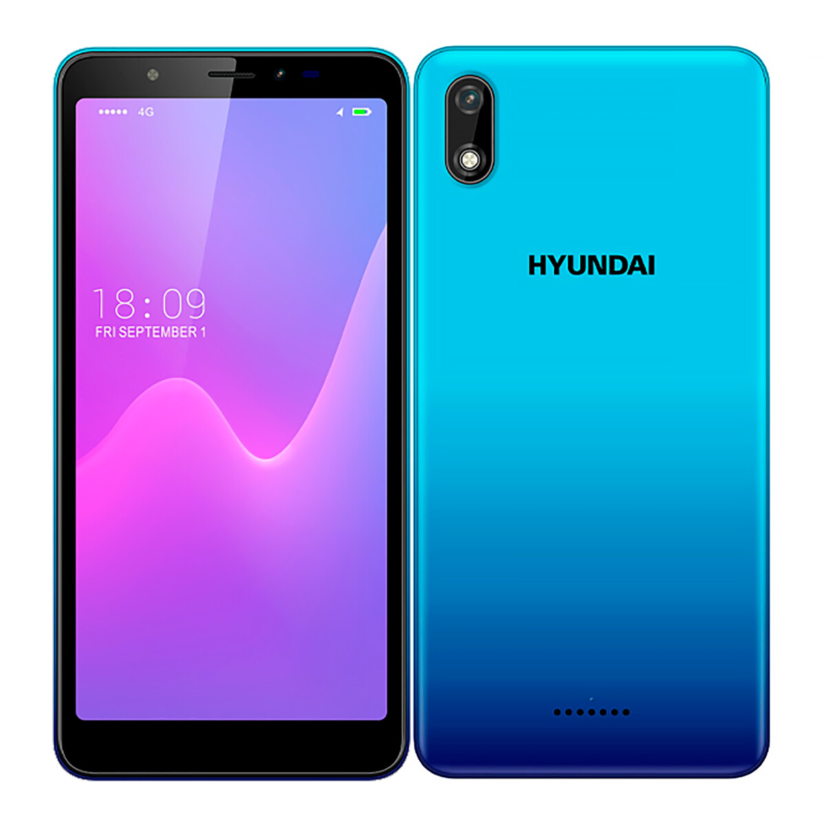 Celular Smartphone Hyundai L553 5,45 Dualsim 4G 16GB 1GB - VERDE 