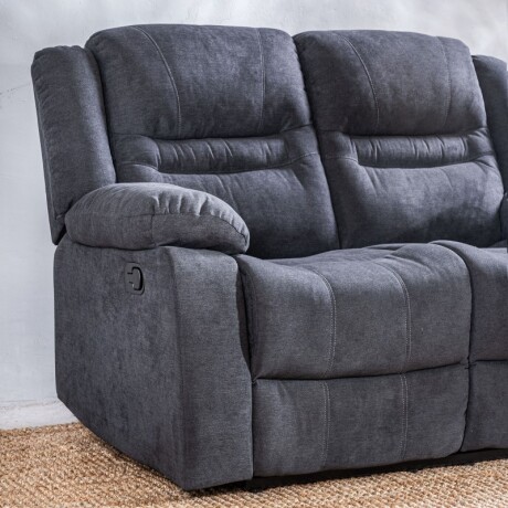 Sillón Reclinable Renno 2 Cuerpos Gris U