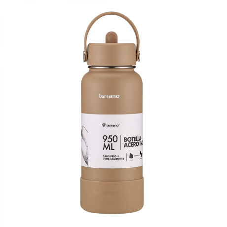 Botella Térmica Terrano 950ML con Pico BEIGE