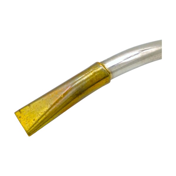 BOMBILLA MELO ALPACA Y BRONCE 03 - Adulto - Plateado Plateadouniforme
