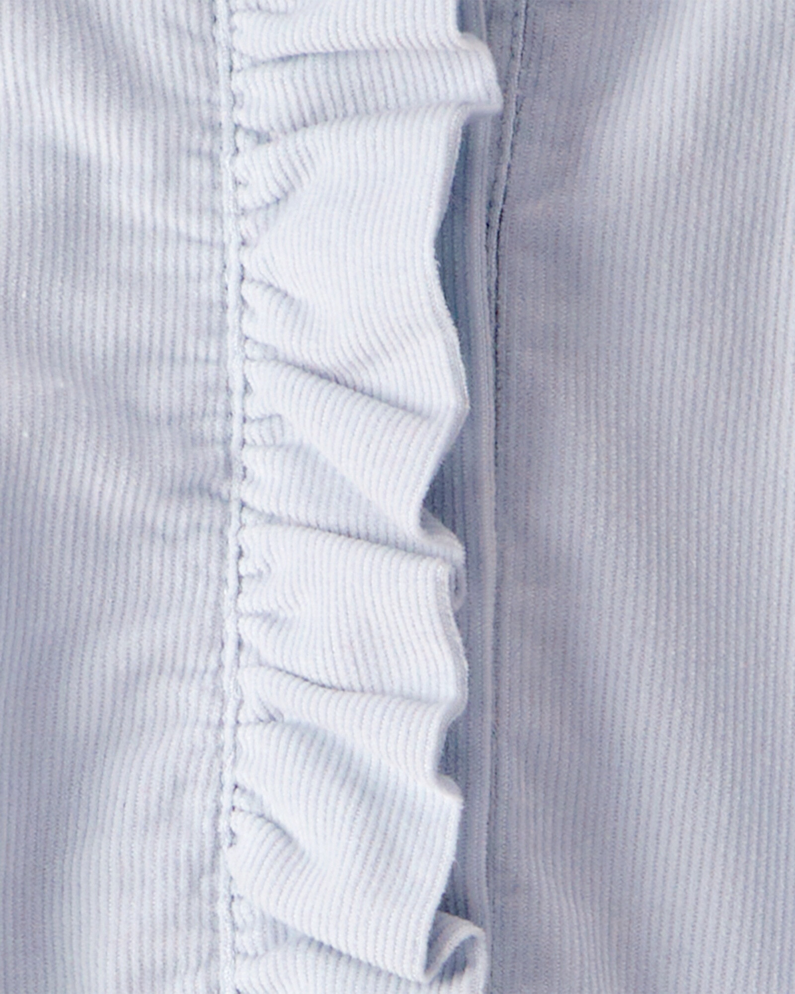 Body de pana, celeste Sin color