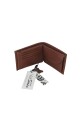 Billetera grande Marron