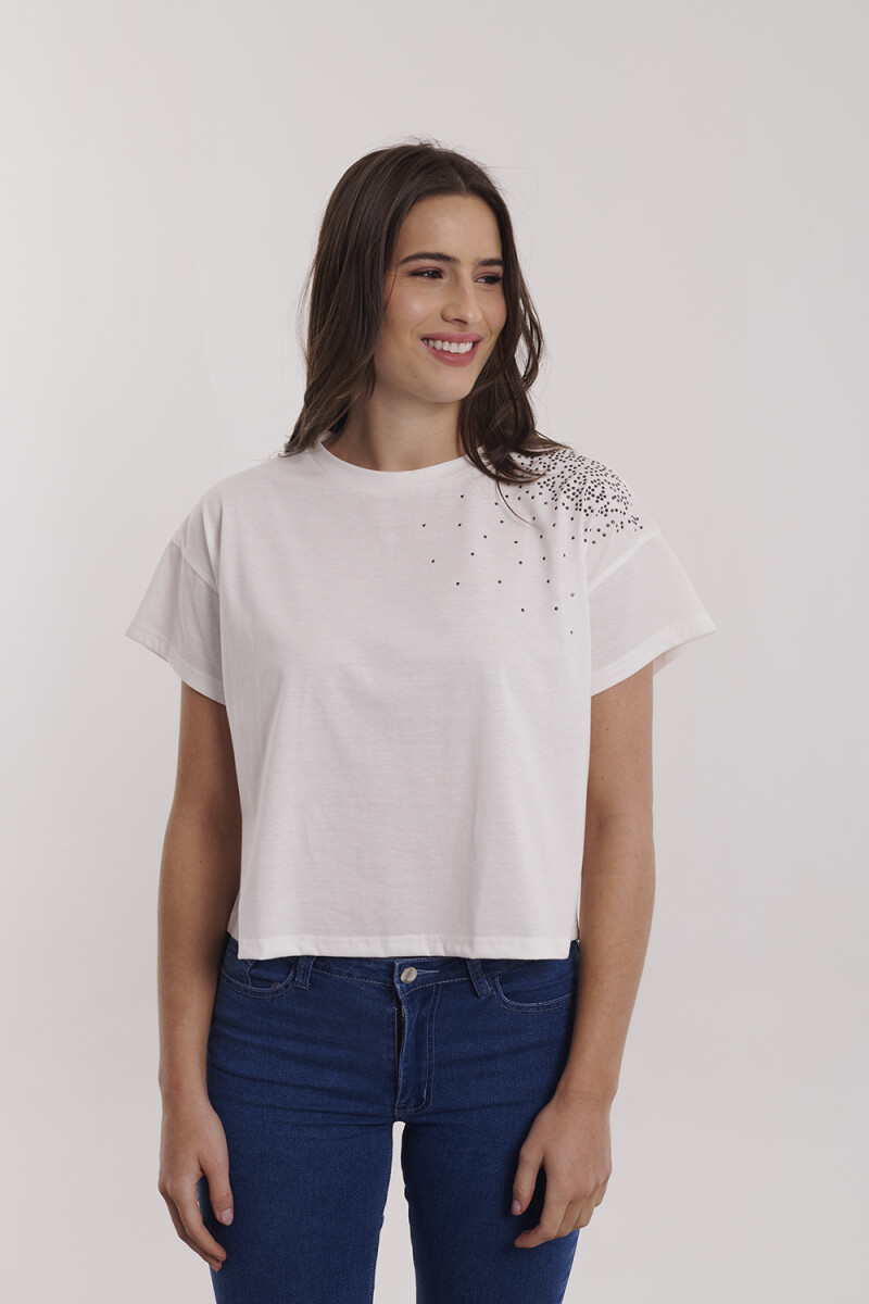 REMERA GILDA BLANCO