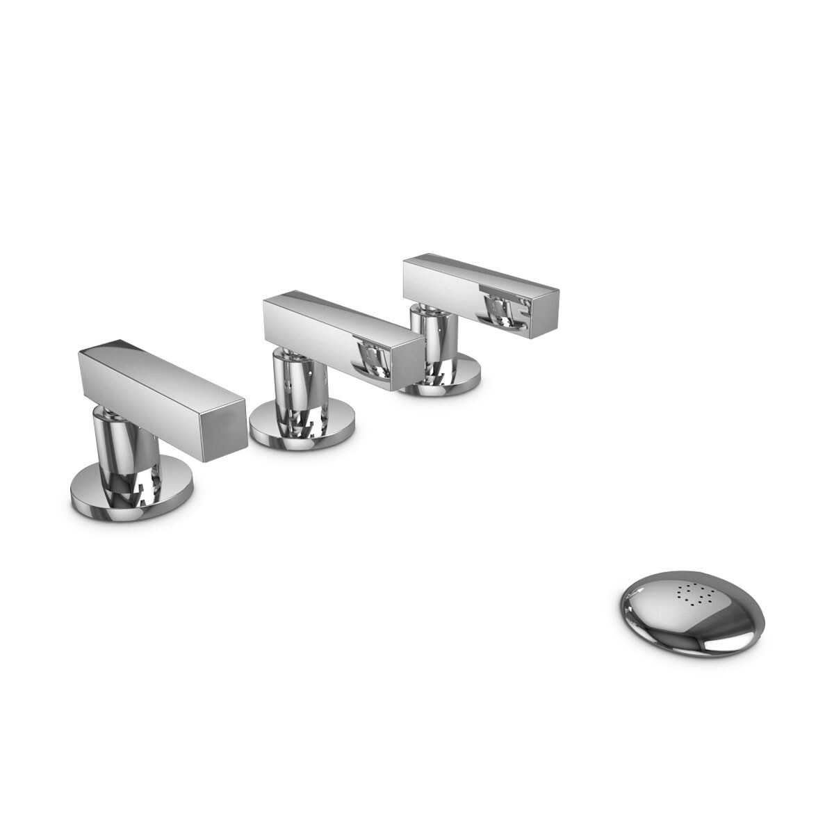 Griferia De Bidet Bimando Sin Valvula 