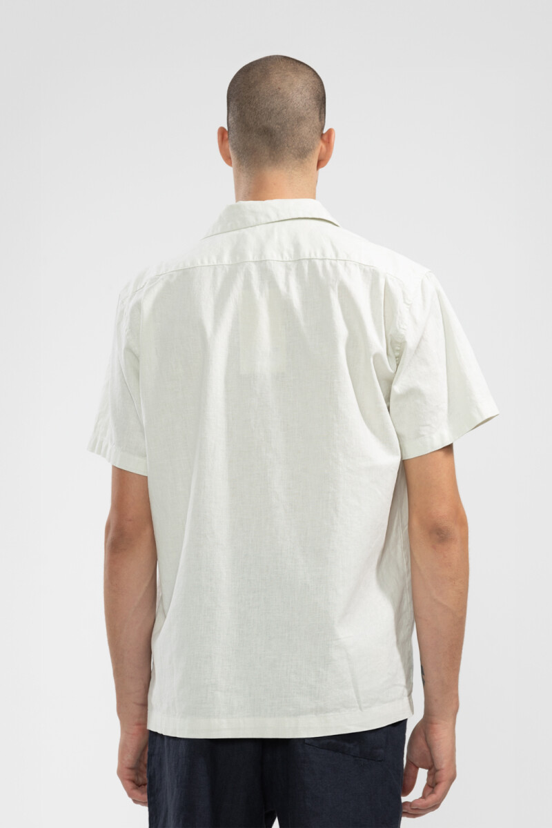 CAMP-COLLAR BOXY SHIRT Oyster