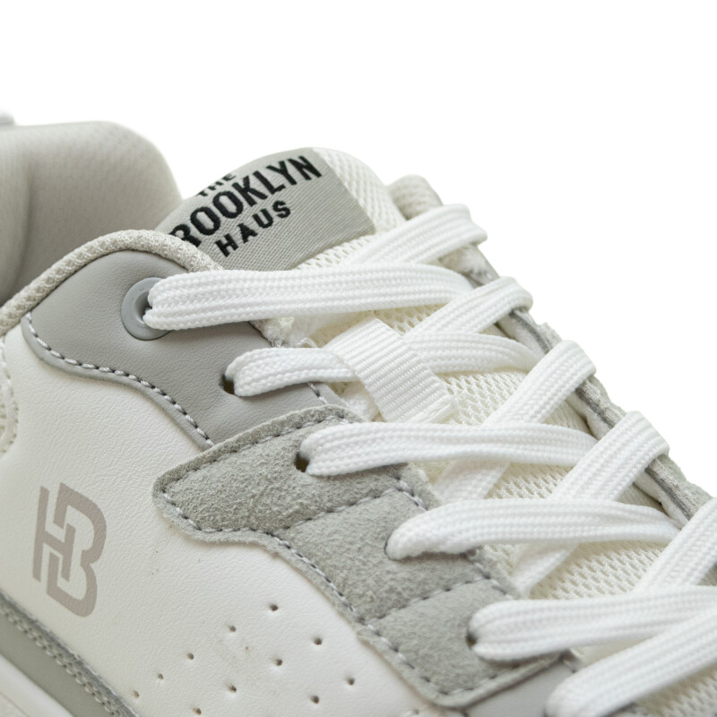 Championes The Brooklyn Haus MIAMI de Hombre - MIAMI Blanco-gris Claro