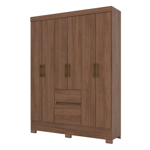 Ropero Abba 6 Puertas 2Cajones BS04 Castaño Ropero Abba 6 Puertas 2Cajones BS04 Castaño