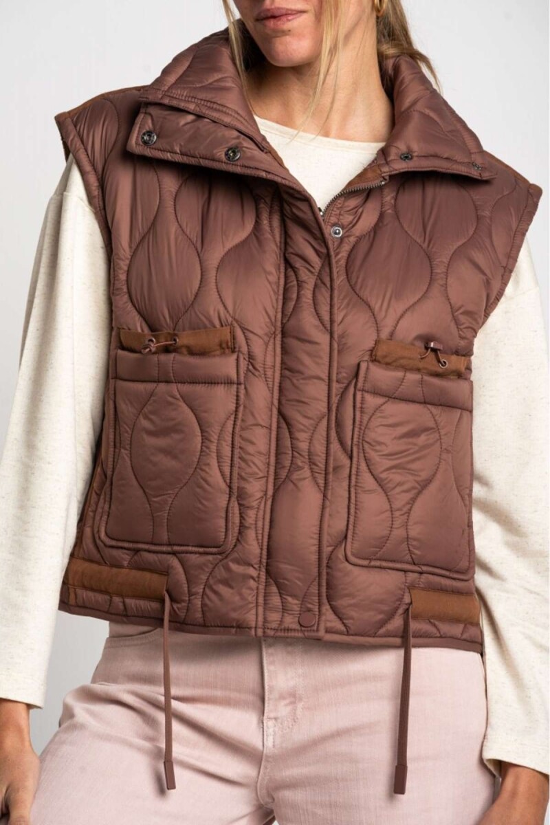 Chaleco Reversible - Marrón 