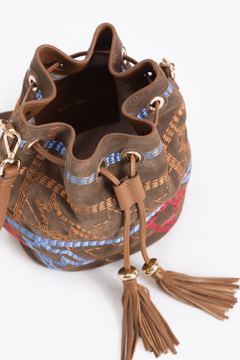 BANDOLERA POULE Marron