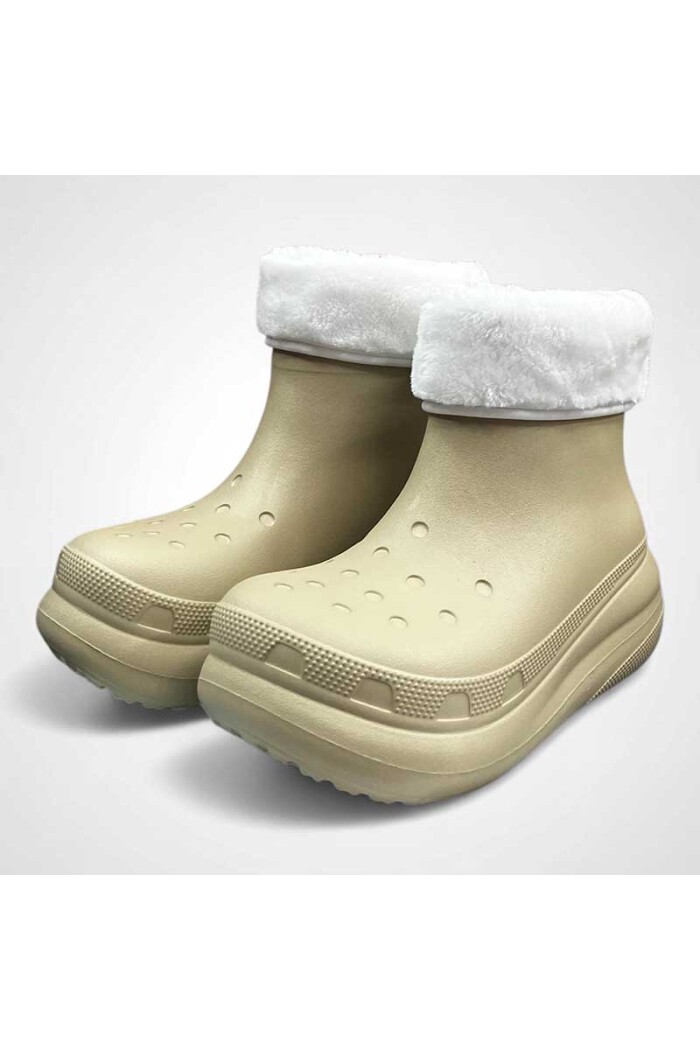 BOTA DE LLUVIA TIPO GOMÓN Beige