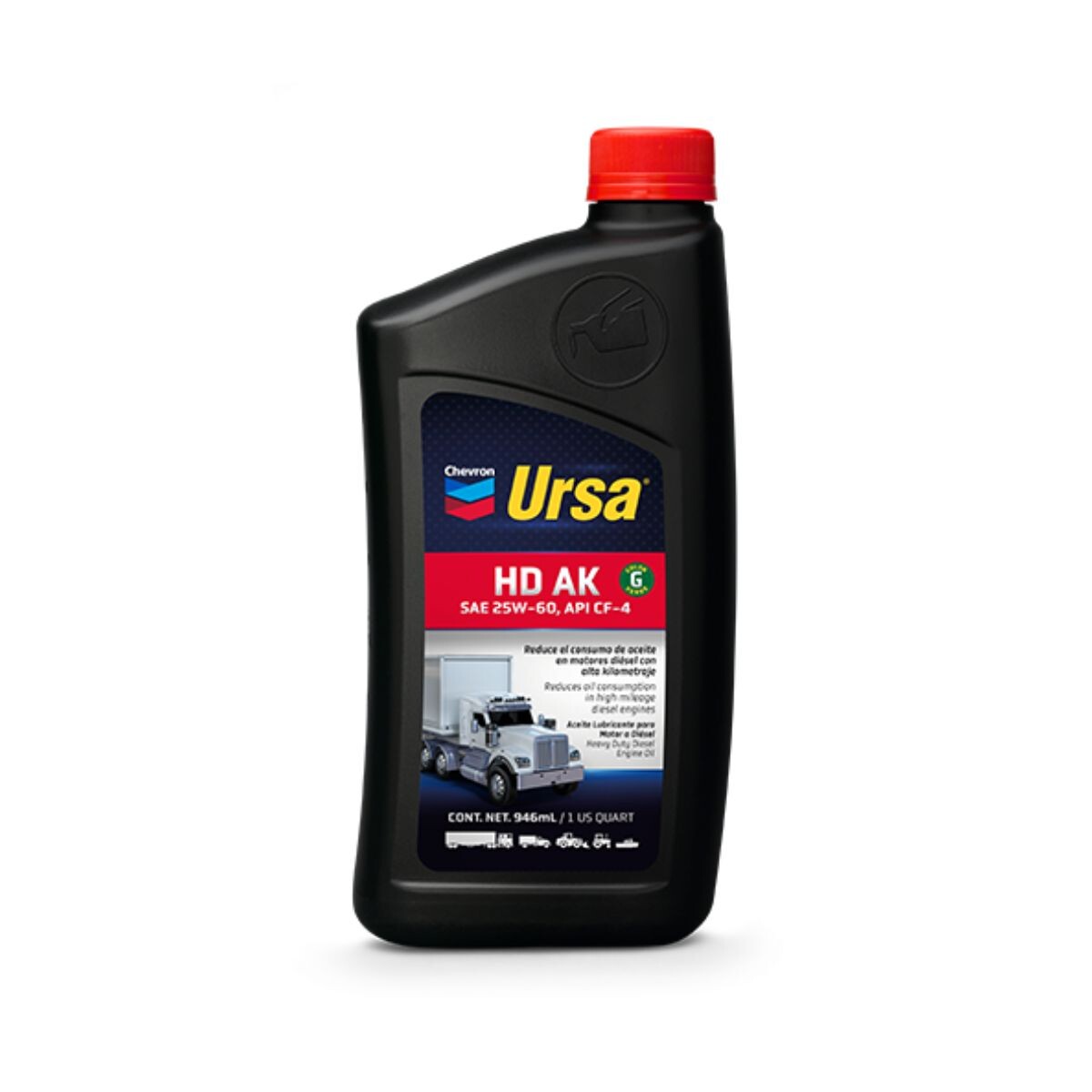 ACEITE 25W60 TEXACO URSA 1LT 