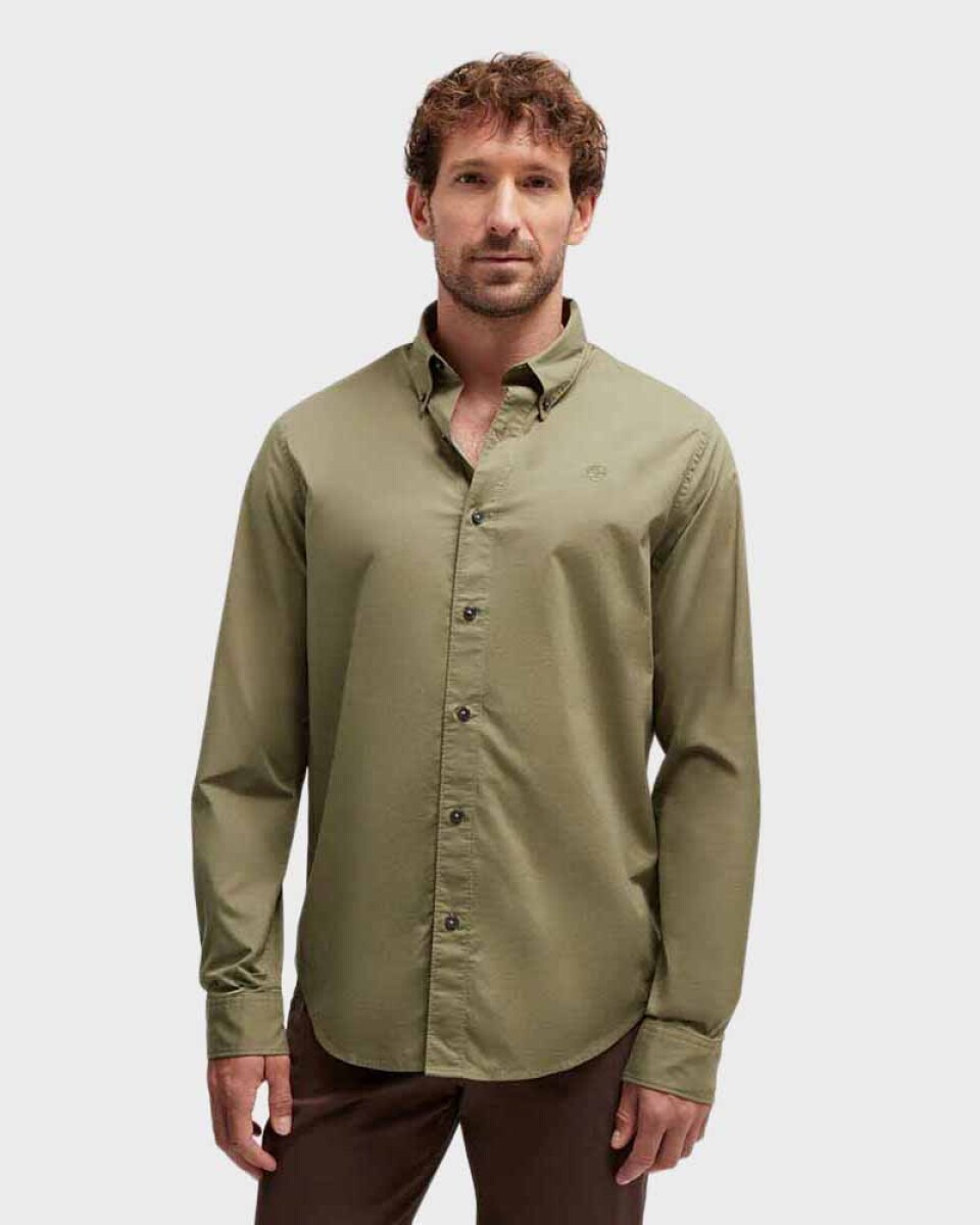Camisa Long Sleeve Stretch Poplin Hombre - 4306 