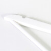 PERCHA MADERA BLANCO 44.5X22CM 3PZAS Unica