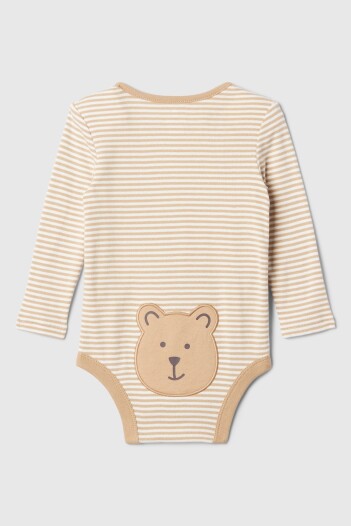 Body Kimono Gráfico Bebé Brannan Brown
