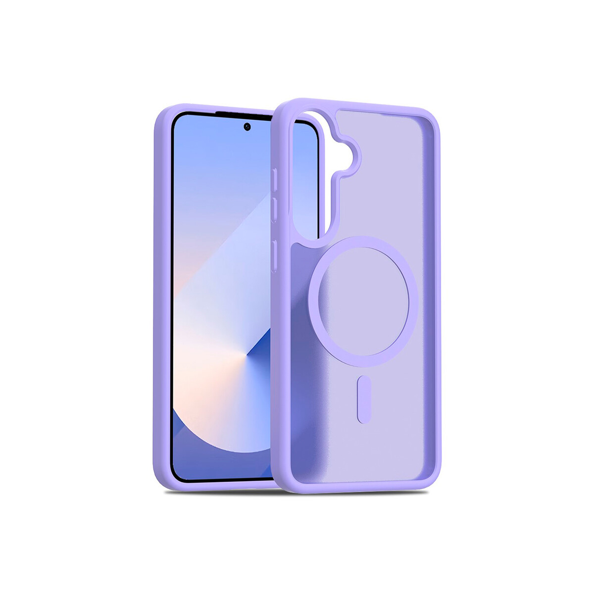 Protector para Samsung Galaxy S25 MagSafe color lila 