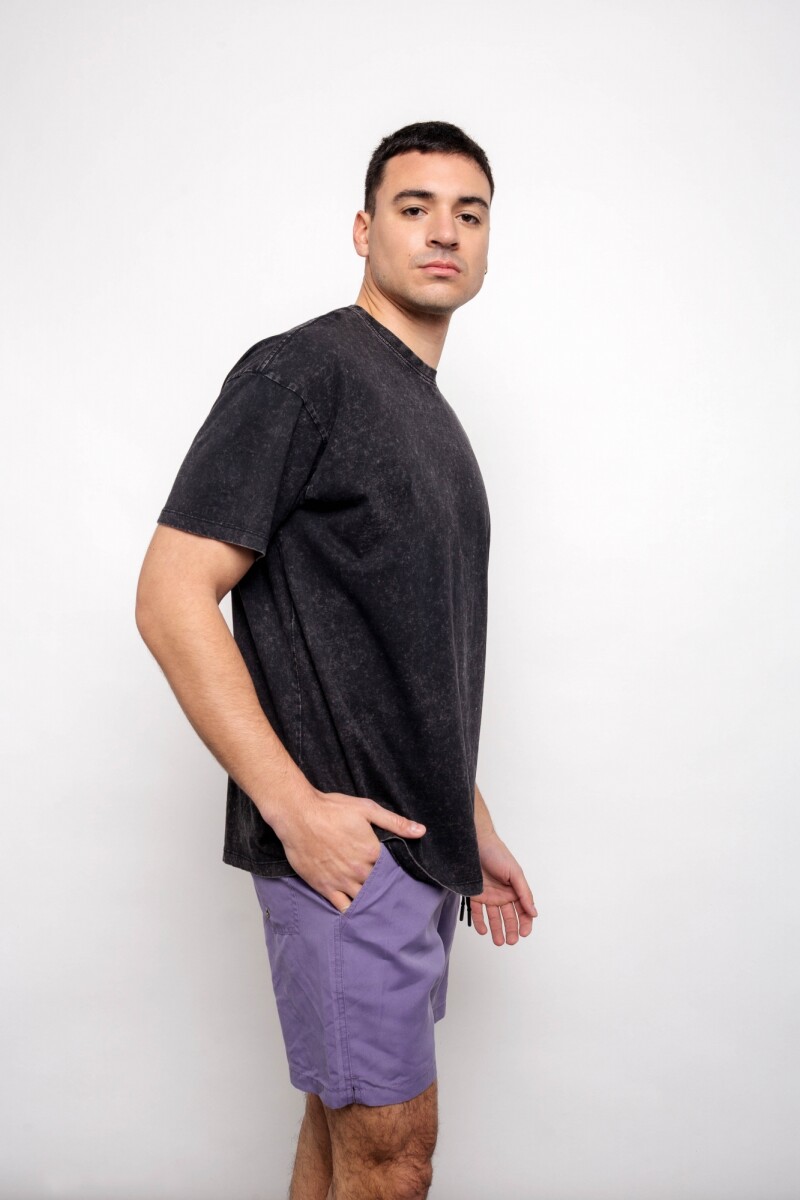 Remera Santi Negro