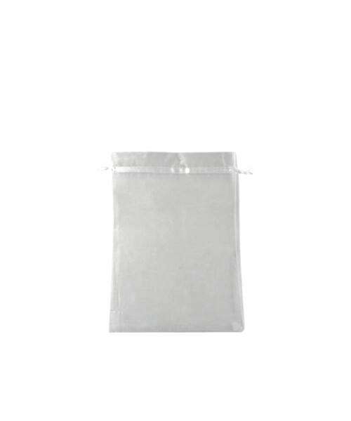 Bolsa organza 9x15 cm. BLANCO