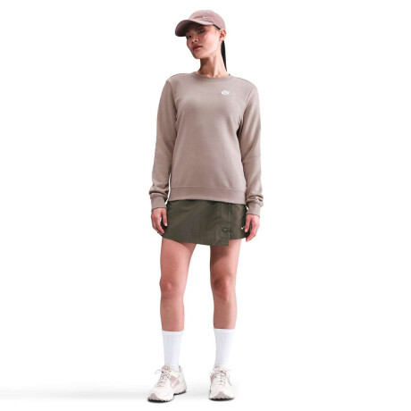 Campera Nike Sportswear Club de Mujer Chocolate