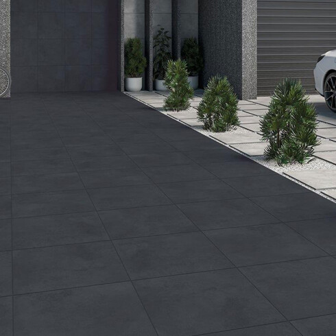 PISO ELEVADO PORCELANATO 60X60 ANTIDESLIZANTE GRIS PIEDRA GAMAS DE GRIS