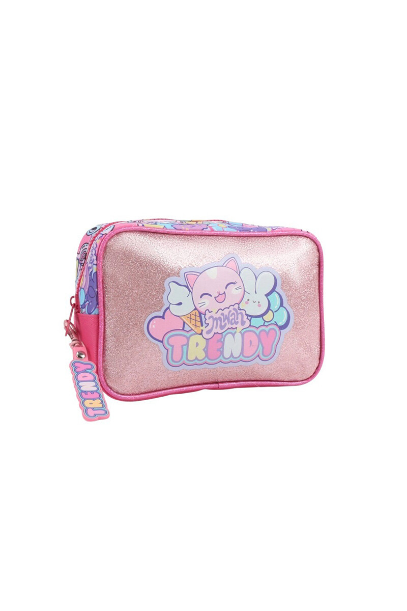 Cartuchera Trendy Rosado