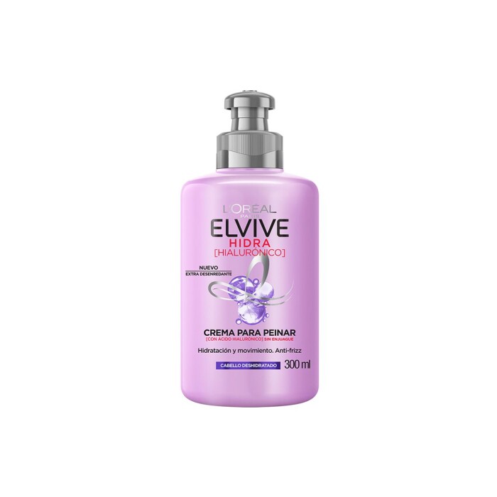 ELVIVE CREMA P/ PEINAR HIDRA HIALURONICO única