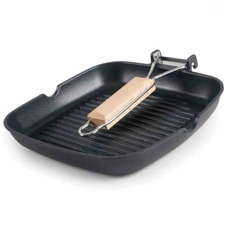 Sarten grill con mango abatible 24 x 24 cm Sarten grill con mango abatible 24 x 24 cm