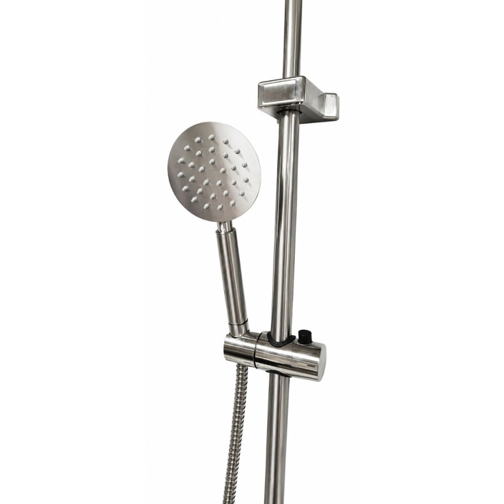 Barral de ducha Monocomando Exterior con transferencia Milano Gris Satinado Barral De Ducha Monocomando Exterior Con Transferencia Milano Gris Satinado