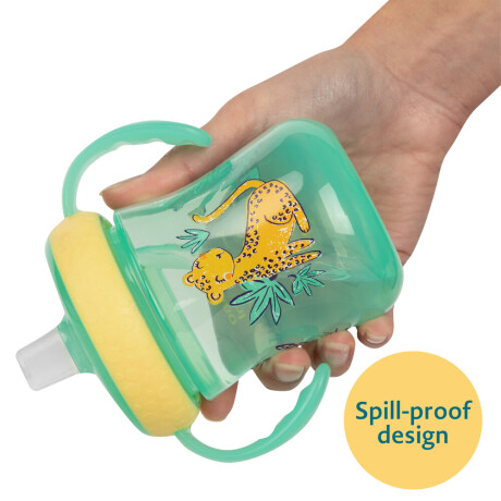 Set x2 vasos entrenamiento con asas Rainforest