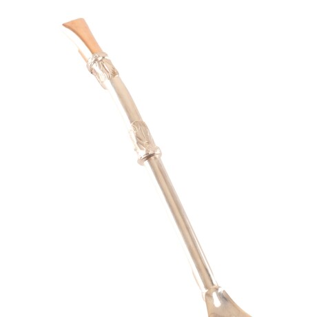 Bombilla De Plata y Oro S13