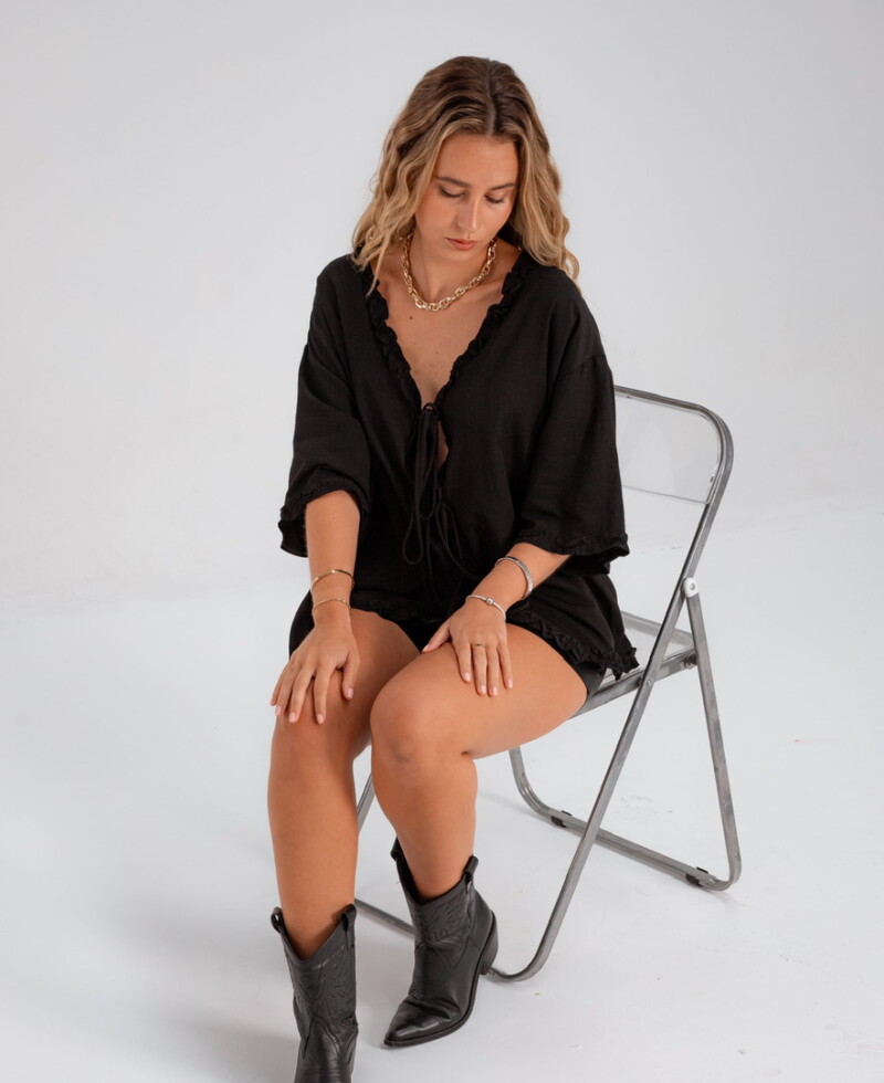 Blusa Robbie negro