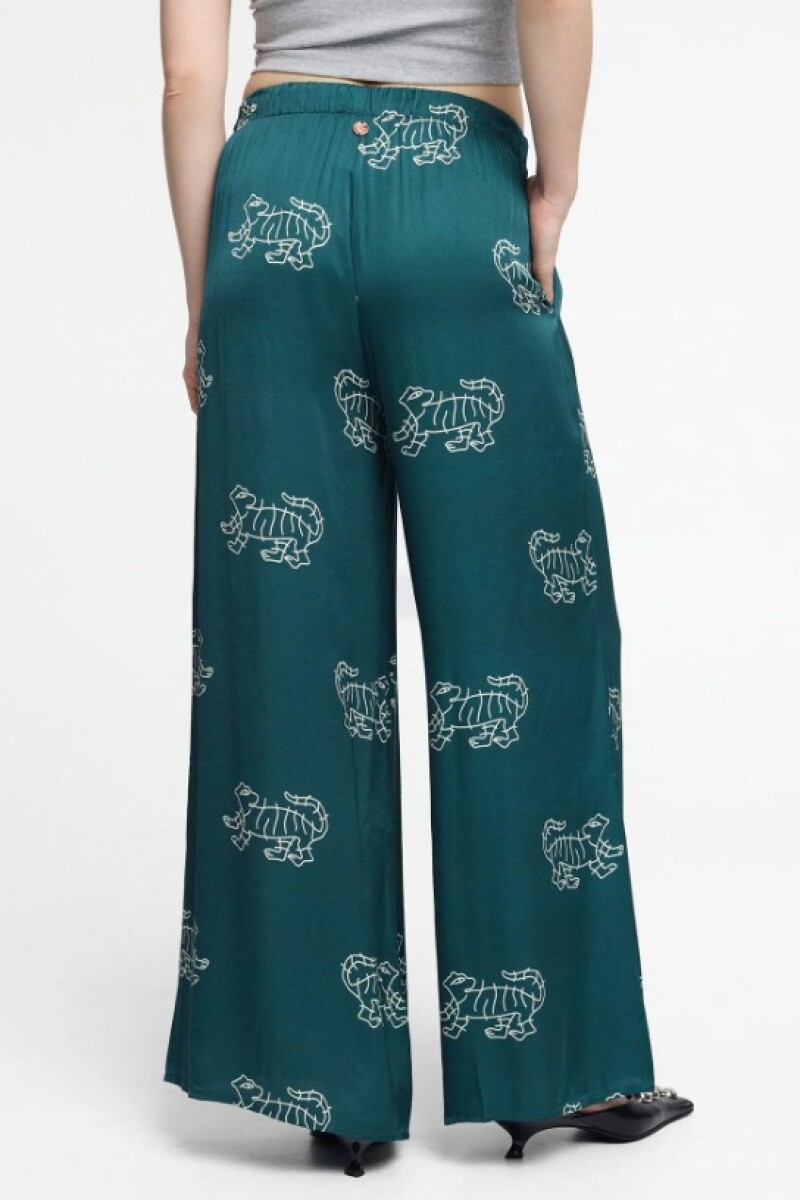 MARTI PANTS Verde Petroleo