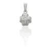 Dije Cruz-Plata 925 Inflada-Sin Piedra-CP3139 sinpiedra