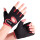 Guantes De Neopreno Mancuerna Barra Pesas Gym Fitness Rojo