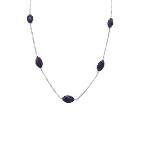 Conjunto gargantilla de perlas- Plata 925 - Perla española - CJ3144 Conperla