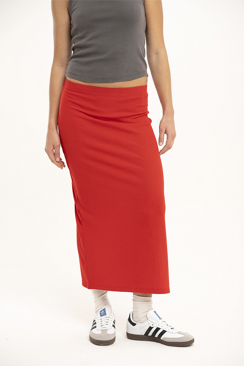 Falda Pulau Shady - Rojo 