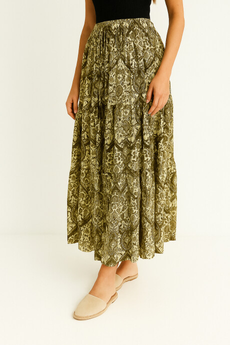 Falda Lux Estampado 1