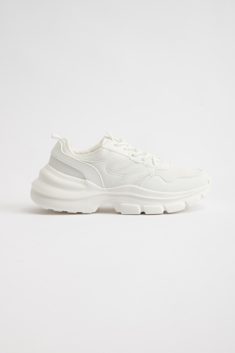 Zapatilla deportiva Blanca