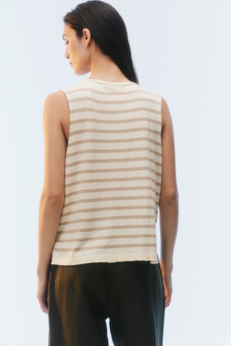 TOP ANETTE Beige