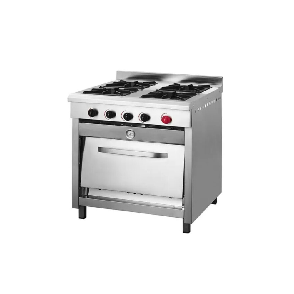 Cocina Comercial 4 Quemadores Gas GLP Cocina Comercial 4 Quemadores Gas GLP