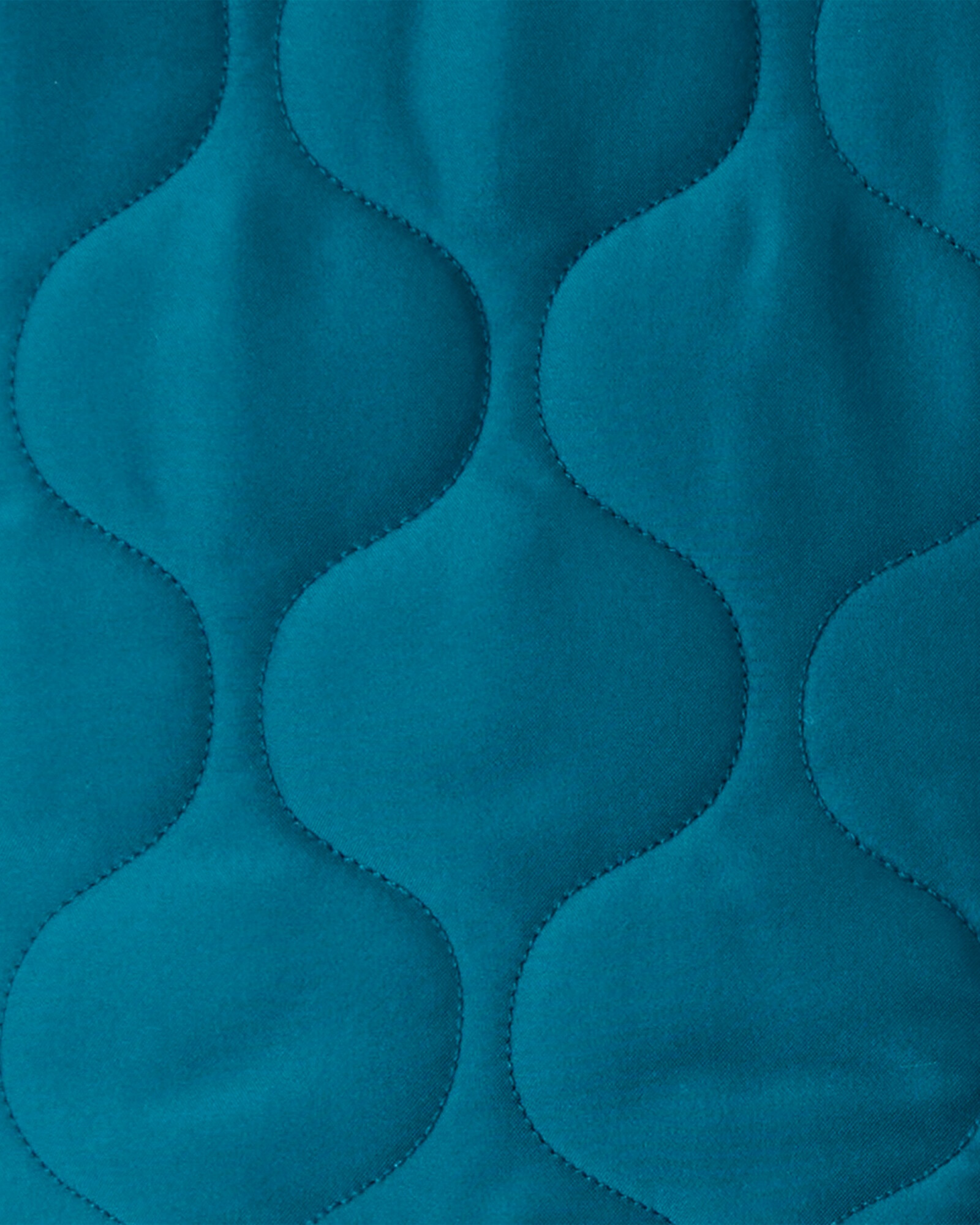 Set tres piezas, chaleco capitoneado azul, pantalón y body de algodón Sin color