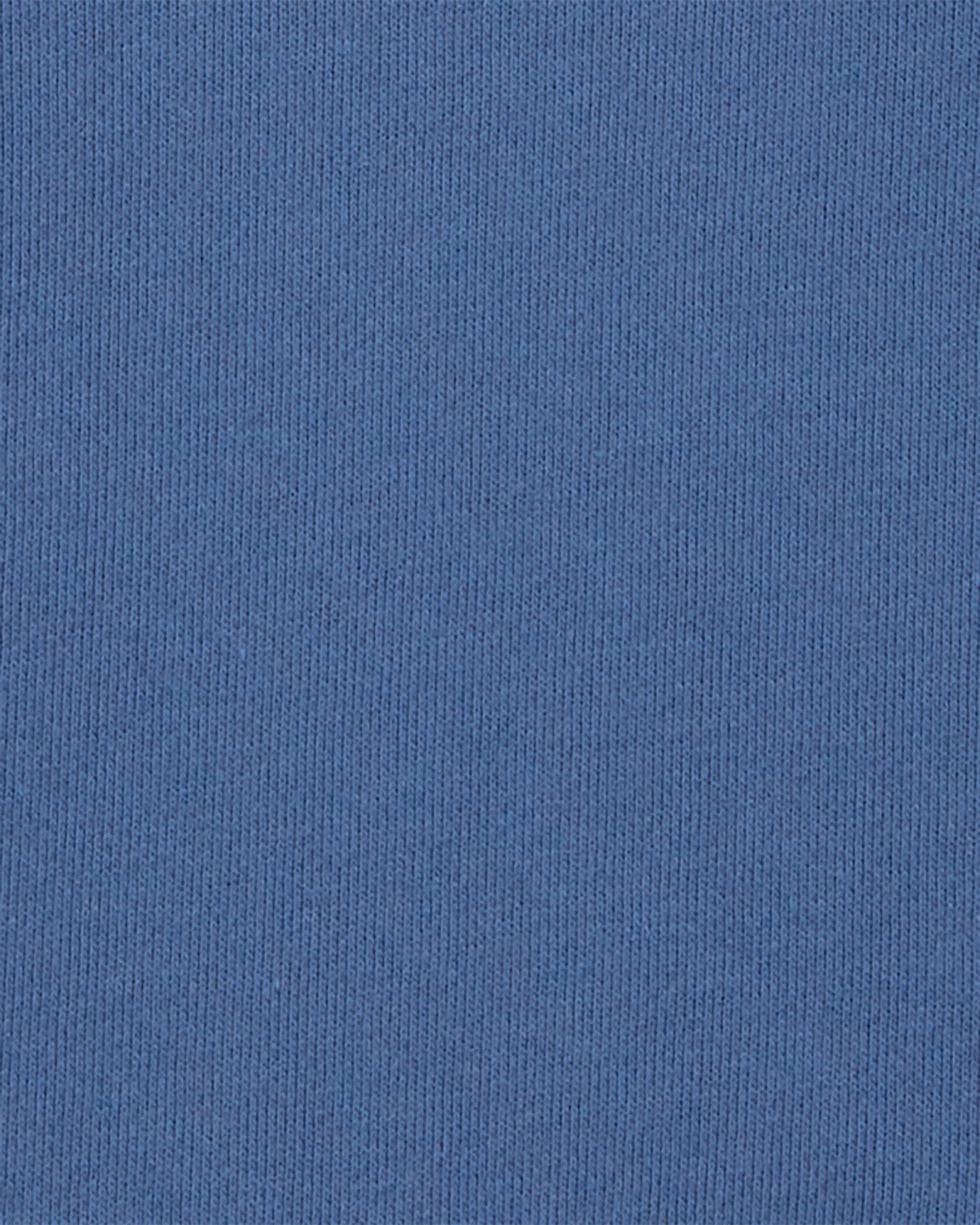 Canguro de algodón, azul, con logo Sin color