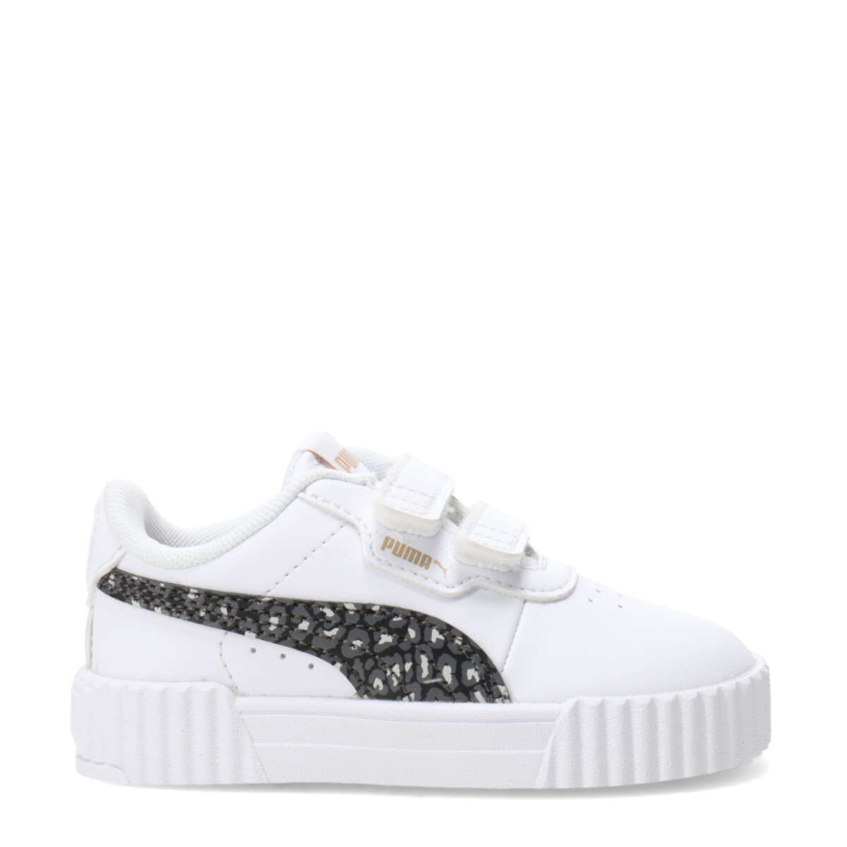 Championes de Niños Puma Carina 3.0 Animal Puma - Blanco - Negro 