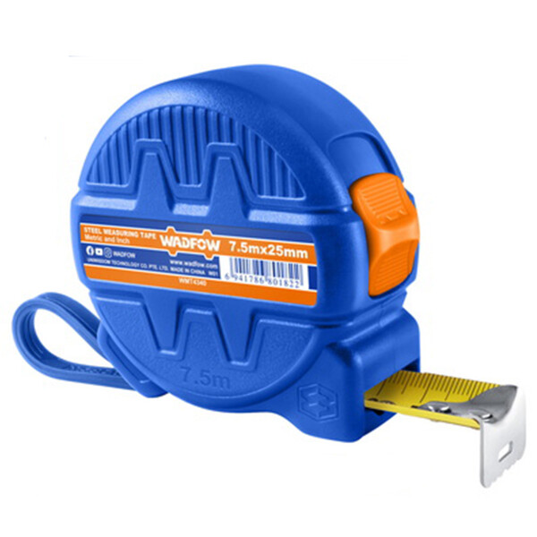 CINTA METRICA 7.5 MTS X 25MM WADFOW CINTA METRICA 7.5 MTS X 25MM WADFOW