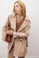 TRENCH CAPUCHA MIDI BEIGE