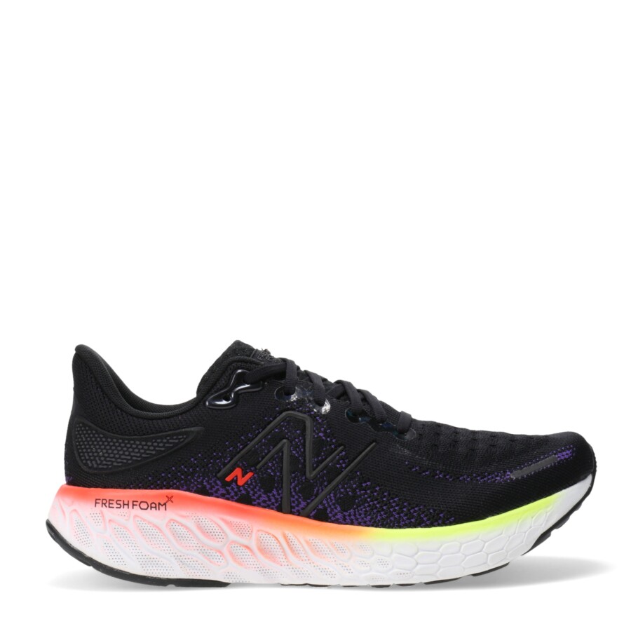 Championes de Hombre New Balance Fresh Foam 1080 V12 Negro - Violeta