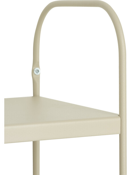 Estante pared VANDRUP 6 estantes regulable beige Estante pared VANDRUP 6 estantes regulable beige