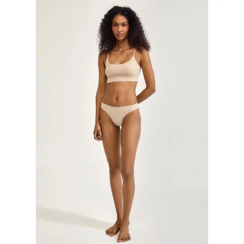 CALCINHA FEM PRETO/BEGE