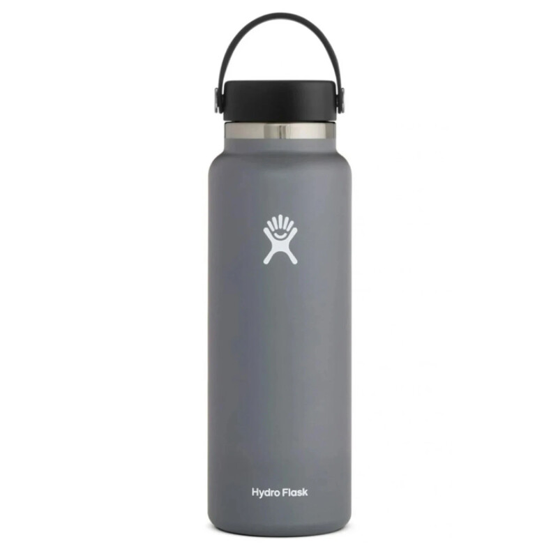 Botella Hydro Flask 40 OZ Wide Mouth - Gris Botella Hydro Flask 40 OZ Wide Mouth - Gris
